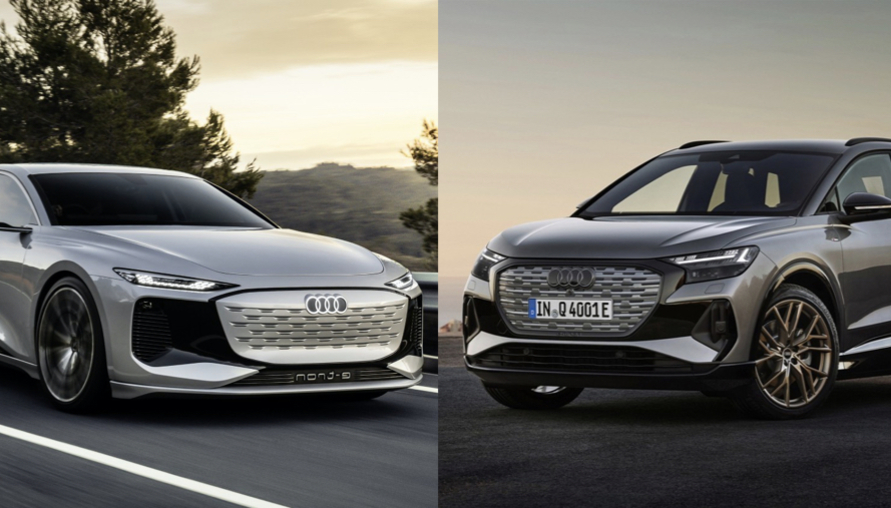 Audi  e-tron 電能車系連發！全新 Q4 e-tron 電能 SUV 車款以及 A6 e-tron 純電能概念車款登場，找阿姨包養比較快啦