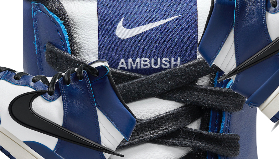 假貨賣鬧！Ambush主理人發文開嗆，Ambush x Nike Dunk High 「Deep Royal」海軍藍高清官方圖輯無碼全都露，高質感深藍完全是夏天最愛的顏色