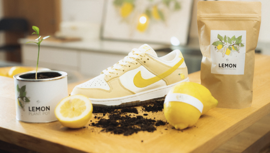 尚青欸雷夢底加！Nike Dunk Low「Lemon Drop」清爽登場，檸檬配色入列夏季必收清單！黃白配真的有夠可愛啦