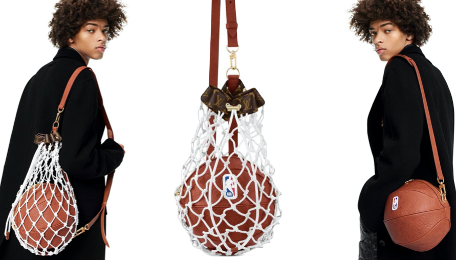 欸欸欸這個不是籃球，千萬不要拿來灌籃！Louis Vuitton x NBA 合作推出 $4,450 美元「Ball in Basket」袋子，拿來裝籃球會不會太奢侈？