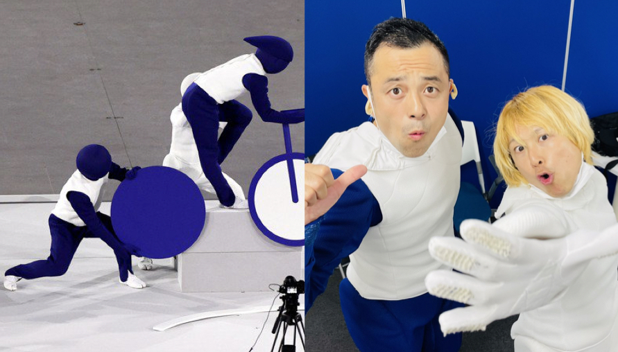 東京奧運開幕式《超級變變變》藍白小人身份曝光！令網友超級驚喜還曾兩度來台