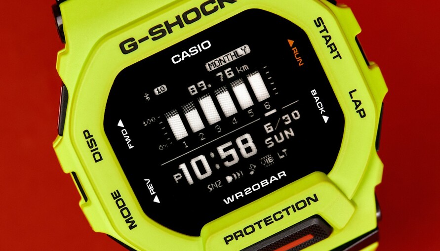 光看奧運就熱血沸騰，想運動？G-SHOCK 推出 G-SQUAD 首款方形錶面系列，記錄你所有運動數據的運動好夥伴