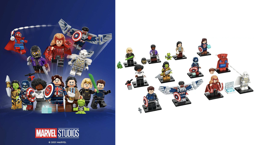 漫威宇宙迷注意！LEGO 正式攜手 Marvel 推出《洛基》、《汪達與幻視》等 MCU 影集系列英雄角色，你最喜歡哪套？