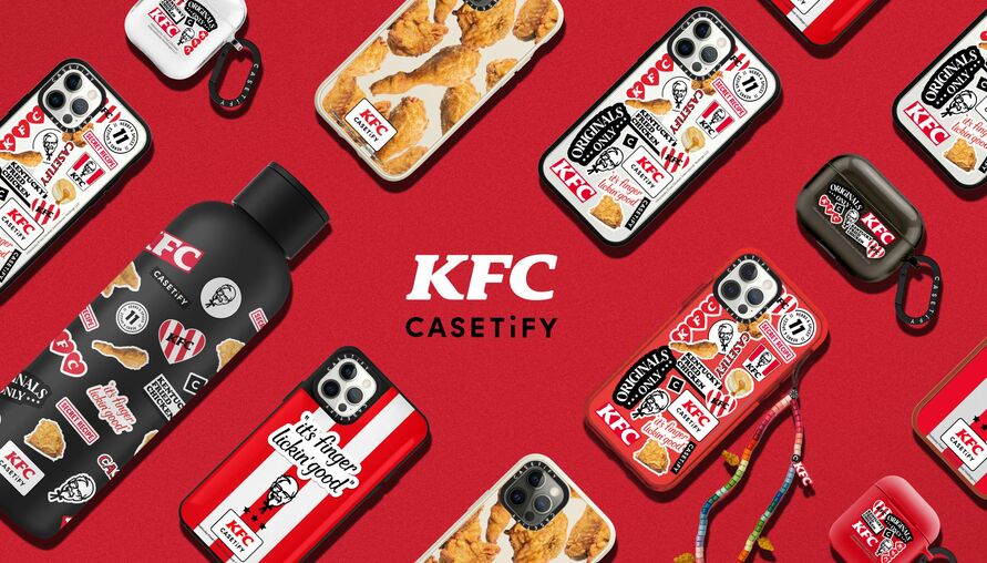 炸雞的吮指回味融入手機！CASETiFY 攜手肯德基 KFC 打造全新聯名配件系列，台灣買得到！