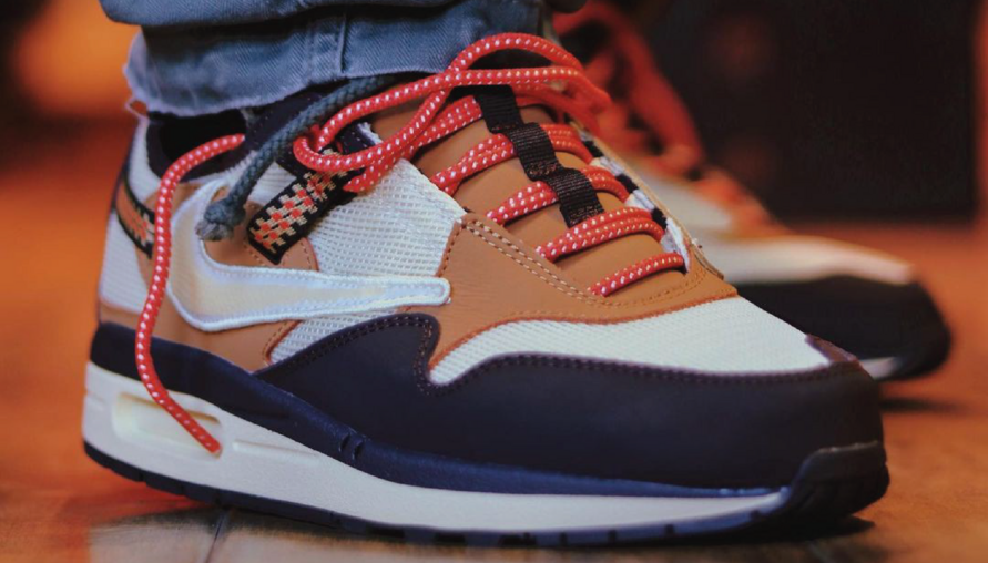 香噴噴的諜照又來囉！Travis Scott x Nike Air Max 1「Baroque Brown」實鞋上腳啦！