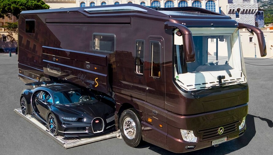 移動式帝寶登場！德國豪華 RV 車廠 Volkner 推出要價 $5000萬露營車，媲美豪宅還「裝下一台超跑」？