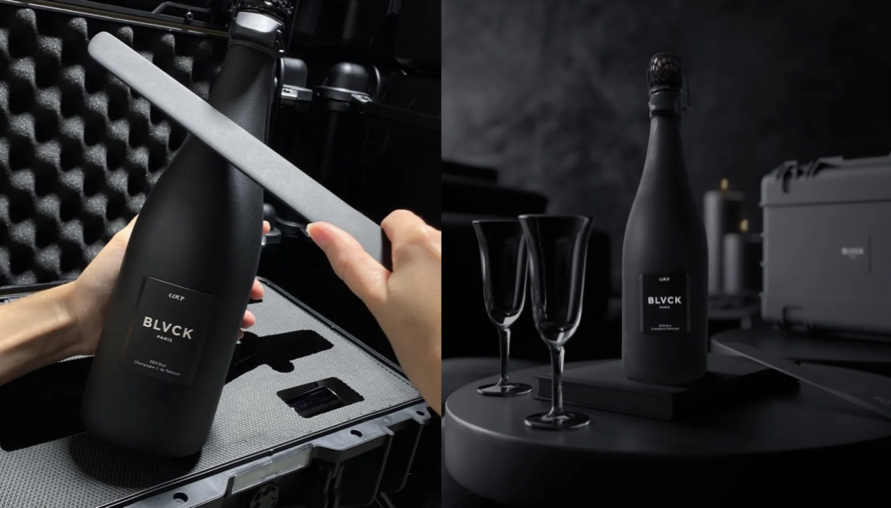 你有用過軍刀開過香檳嗎？旗艦店開幕 BLVCK X COUP 聯名香檳系列 被譽為2021最酷限量聯名款