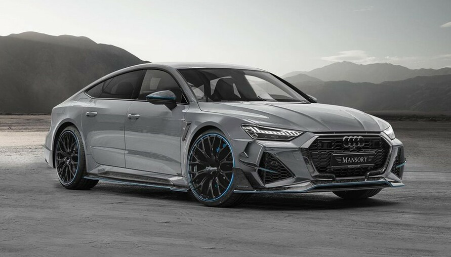 德國豪華改裝車廠「Mansory 」打造 Audi RS7 Sportback 破千匹爆改碳纖維性能強化車型，3秒破百！