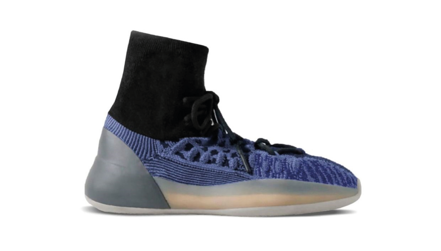 粗曠編織視覺！adidas YEEZY 全新籃球鞋型 BSKTBL KNIT「3D Slate Blue」曝光，球場腳踩 YEEZY 會不會太高調？