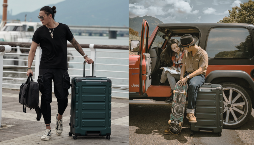 行李箱當然也是配件！行李箱品牌CROWN百貨周年大優惠，五倍券方案超殺！Outdoor工裝風打造旅遊潮流時尚！
