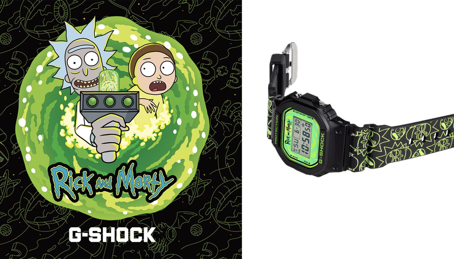 G-Shock推出《瑞克和莫蒂》限量迷幻聯名手錶！傳送門元素佈滿全錶，或將進攻地球潮流圈？