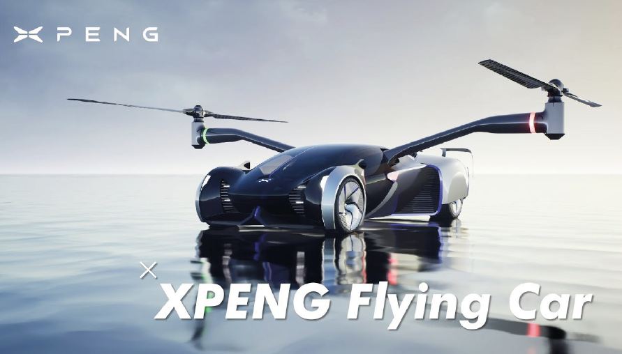 「我早上飛來的」未來不是幹話真的會實現？XPeng小鵬汽車2024將量產飛行汽車，超人電影演的是真的，可收回回旋翼陸空兩用！