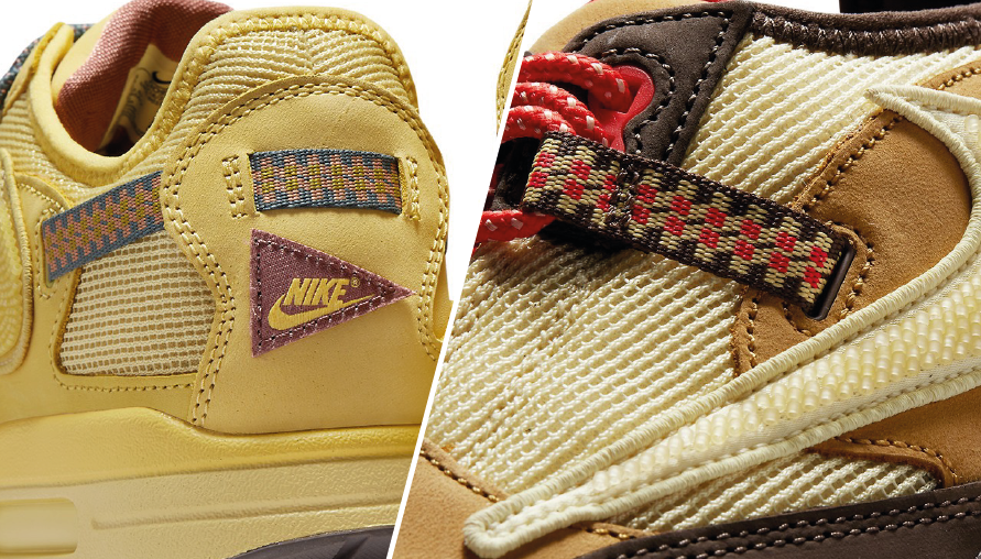 Travis Scott x Nike Air Max 1雙色齊發！一邊是「Baroque Brown」、一邊是「Wheat」，左右不想為難只好包軌？
