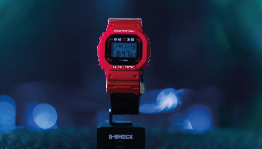 強烈紅色調來襲！CLOT x G-Shock DW-5600 聯名、發售消息完整曝光，絲綢、太極中國風再起！