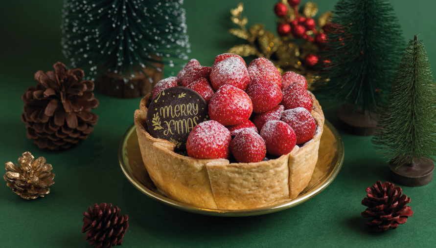 草莓快要山崩啦！PABLO「草莓派對起司塔」閃亮登場，外插3款超人氣甜點攻佔今年白色聖誕！