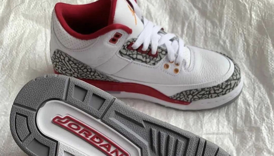 該更新明年球鞋購物車清單了吧！Air Jordan 3最新配色「Cardinal Red」曝光！