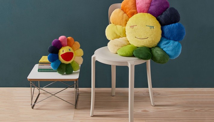 你們最愛的小花回歸啦！村上隆 Kaikai Kiki Flower 毛絨抱枕於 MoMa Design Store重新發售