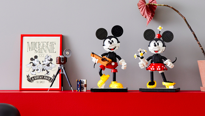 米老鼠控注意！LEGO 推出 Mickey Mouse 及 Minnie Mouse組裝版