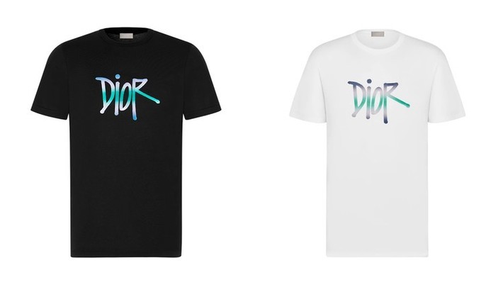 經典優雅碰上街頭潮流。Dior x Shawn Stussy 全新 2020 春夏聯名T-Shirt 發售