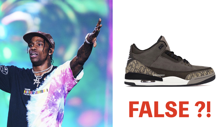 Travis Scott X Air Jordan 3夢幻聯名夢碎？消息指稱不會有這雙鞋出現！