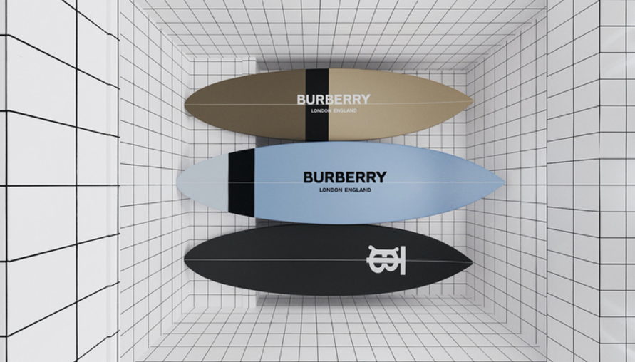 夏天玩水也要那麼潮？Burberry推出全新Monogram滑浪板