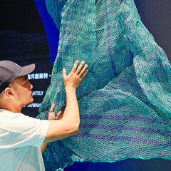 藝術鬼才李霽 環保裝置藝術 呼應adidas對於永續蔚藍的品牌承諾